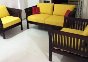 5 Seater Wooden Sofa For Sale