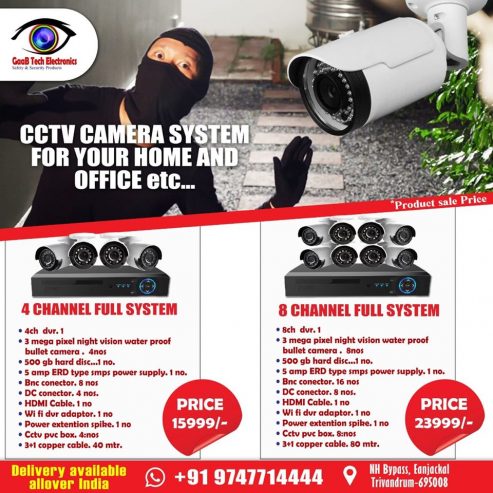 CCTV Camera Systems in Kerala