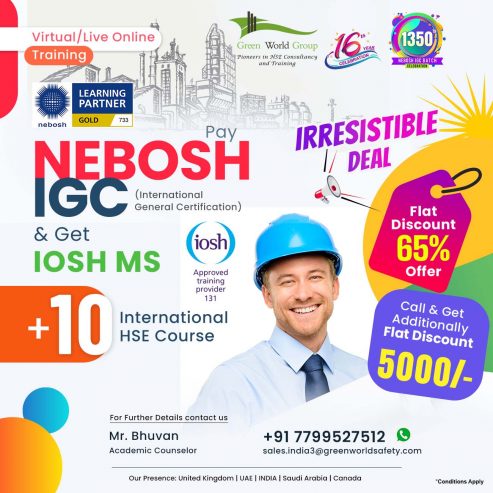Join NEBOSH IGC Course in Andhra Pradesh