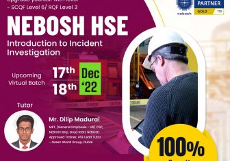 Join NEBOSH Incident Investigation Course in india
