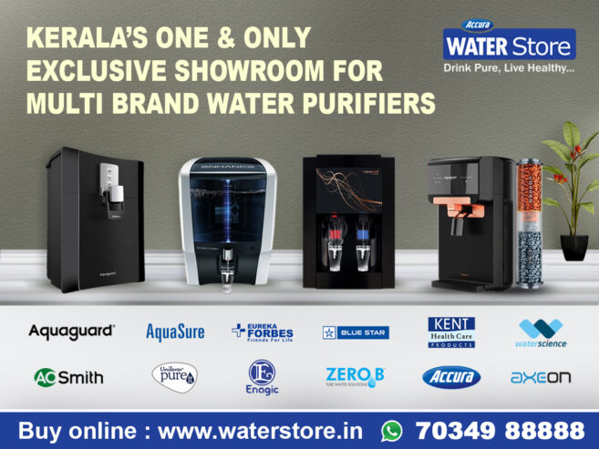 No.1 Water Purifier and Filter Supplier in Kerala