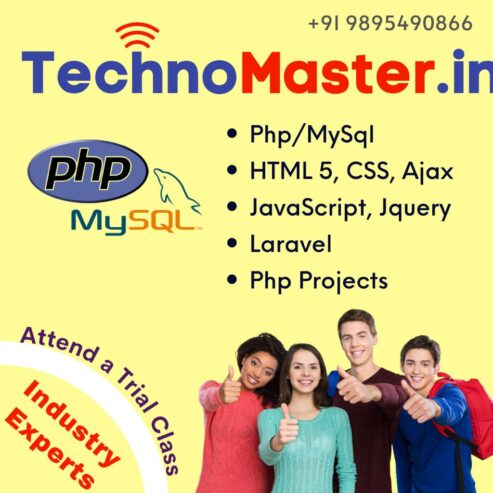 Best PHP/MySQL Training and Internship in Kochi
