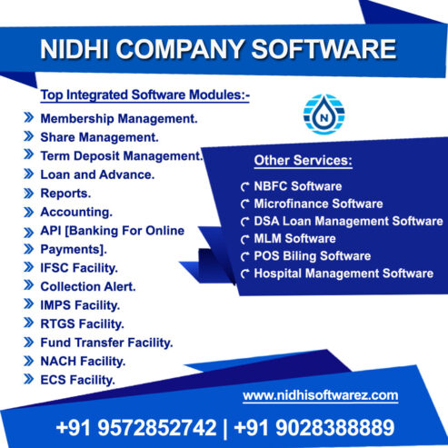 Nidhi Company Software by Nidhisoftwarez.