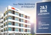 3BHK FLAT FOR SALE AT EDAPPALLY NEAR METRO STATION
