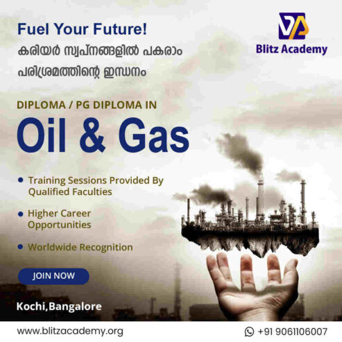 Oil and gas courses in kochi,kerala |Blitz Academy